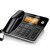 摩托罗拉（Motorola） CT330C 黑色 电话机固定有绳座机来电显示橙色背光双接口免电池