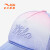 安踏儿童帽子女童遮阳帽2024夏季新款透气网孔学生时尚棒球帽 紫色-1 均码