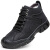 筑采（ZHUCAI）冬季加绒保暖户外防滑工作鞋 黑色 40 