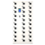 意森亚RFID智能手机柜存放柜亚克力门 30门人脸+指纹