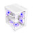 Sumtax/迅钛 海景房全景版机箱台式主机matx白色侧透游戏机箱 海景房PRO-全景版白色+7个棱镜ARGB风扇 官方标配