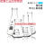 适用锥形瓶 三角烧瓶50ml100ml250ml500ml广口直口烧瓶化学实验室 广口三角烧瓶250ml