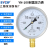 上海仪川仪表 耐震防震抗震压力表YN100 充油表 气压油压水压真空 YN100 0-0.6MPa