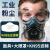 代尔塔（DELTAPLUS）防尘口罩防工业粉尘面罩呼吸全脸防护罩面具收割机打磨过滤棉装修 高效过滤防尘面具+大眼罩+10片