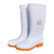 风一顺(FENGYISHUN) 耐油耐酸碱卫生雨靴 508 高37.5cm 白色 42码 1双