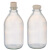 玻璃盐水瓶空瓶含塞盖 250ml 500ml 玻璃点滴瓶 输液瓶 实验高温 配件28口天然外翻胶塞
