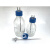 双孔 三孔 真空缓冲瓶 GL45不锈钢加料盖 应器补料盖发酵罐蓝盖 双孔盖+100ml玻璃瓶瓶整套