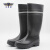 中神盾高筒雨靴防滑耐磨安全靴水鞋防护靴黑色带反光条40码SWS-PPES-901