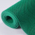 LENCUSN 黑色S型镂空网眼地毯实心双峰 5.5mm 1.2x15米一卷 防水泳池地垫PVC塑料疏水浴室洗手间防滑垫