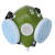 迈恻亦直销生力301-XK型自吸式防尘口罩防尘面具面罩可配滤纸 杭州盒装口罩