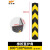 橡胶护墙角地下车库反光护角板警示条护圆角防撞条交通设施 圆角600_100_10mm