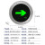 地面疏散指示灯应急嵌入式埋地安全出口圆形方行诱导防消防地标灯 方形-30X18-直行