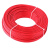 成天泰 国标铜芯电线电缆 BVR-450/750V-1*10平方 单芯多股软电线 100米/卷 红色