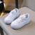 回力儿童小白鞋休闲鞋男女童鞋纽扣运动鞋 WZ(TH)-1573 白色 34码 