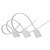伏兴 FX017 标牌扎带吊牌理线带 标签标识扎带2.5*100mm 100根装 白色