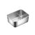 加百列304不锈钢厨房配菜盘食材分装盒野餐菜盒食物收纳盘家用火锅托盘 13.5x10.5x5.5cm带盖