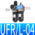 SHAKO型气源二联件UFR/L-02调压阀UR-03油水分离器UF04过滤器UFRL UF-02