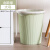 垃圾桶客厅卧室厨房厕所卫生间大容量办公室带压圈纸篓工业品 大号北欧绿