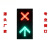 2300浙江省型LED交通信号灯地磅闸道驾校红绿灯指示灯装饰灯 300型双灯手动