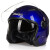 捷凯-512男女通用摩托车电动车头盔3/4双镜片安全头盔原厂 亮黑 XL