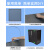 洛盈定制50X50CM主机壳防尘网侧面板电脑盖子侧盖散热PVC过滤网大孔径 50*50厘米黑色3.0孔径+2米磁铁条