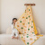 浪莎（LangSha）A类纯棉沙发盖毯 幼儿园儿童午睡毯子夏季单人空调沙发毯毛毯盖毯 lucky 萌狮-盖毯 80*110cm