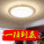 胖进（COZYGO）led吸顶灯圆形卧室灯简约现代家用房间书房餐厅家用节能灯具 单色白光 北斗圆4024W