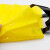 赫思迪格 PE手提袋 商务礼品袋化妆品服装购物袋 横款 黄色(33*25+4)*10个 HGJC-35