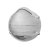 太行优护TH6210 KN95头戴罩杯式防尘口罩 防雾霾防PM2.5防颗粒物30只/盒 白色 
