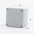铸铝接线盒室外IP66防水铝防水盒金属盒铸铝盒按钮盒户外端子盒箱 111*64*37