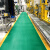 黄色警示边防滑垫加厚橡胶地毯工厂车间仓库安检黄边消防通道地垫 绿色 120*80厘米一张