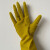 杀鱼手套水产专用手套1防滑乳胶手套防滑防水加厚家务使用清洁 黄色纯胶中号(适合大部分女士使用) 二十五双