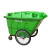 400L环卫垃圾车保洁手推车大号户外塑料带盖垃圾桶物 400L桶体无盖无轮备注颜色