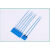定制一次性塑料封条铅封标签标牌自锁尼龙扎带集装箱物流吊牌钢丝封条 蓝色30厘米