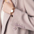 欧黎蔓高级感气质紫色西装外套女2024春季新款时尚职业通勤西服百搭上衣 柯莱特粉紫 160/84A/S
