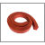 适用于硅胶发泡方条防滑防冻弹性橡胶柔软海绵耐高温耐腐蚀减震红色胶条 高质量10*40mm（1米）