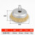 钢丝刷钢丝轮打磨除锈抛光神器角磨机电动碗型钢刷工具打磨轮100 3个白色加厚100型 1.89/个