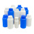 工厂直销PE塑料瓶250ml化工样品分装瓶500克试剂避光圆瓶1000毫升 白色500ml100个