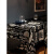 LISM潮牌个性supreme防水桌布盖布黑白格子茶几布艺风台布 啡黑色 M34 60*90