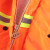 冰禹 分体雨衣雨裤套装 环卫安全警示施工反光雨衣  单杠橘色 3L