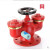 消火栓SQD100/150-1.6 多功能多用式地上消防水泵接合器 给水器材 65-20米水带含接扣