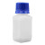 塑料大口瓶 防盗盖蓝盖瓶60  100  250ml 塑料方瓶l带内盖塑料 大 60毫升的