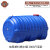 吉雅乎 卧式塑料储水桶 加厚塑料桶水罐 3000斤蓝卧方