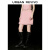 UR2024春季新款女装时髦名媛风新中式盘扣流苏半裙UWV540002 浅粉色 XXS