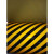 戴丹5cm10cm20cm黑黄红白道路标识反光膜地贴纸防水警示胶带反光贴条 黄色5公分457米