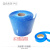 蓝色PVC套管收缩膜 锂电池热缩管封装绝缘塑胶套管皮套 可代裁切 折径16mm/长1米/有印字 AAA/10圆柱系列