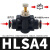气动气管接头管道节流阀可调速阀限流阀LSA8 SA6 PA10 12 白LSA12