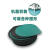 工作台桌垫绿色橡胶垫绿皮台垫皮垫地板垫绝缘垫胶皮垫子 亚光绿黑0.6米*1.2米*2mm
