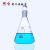  蜀牛 具塞三角烧瓶标口磨口三角瓶实验室高硼硅耐热玻璃带塞锥形瓶 250ML/24# 具塞三角烧瓶 