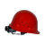 唐丰2018型玻璃钢安全帽  带透气孔 建筑施工使用 1顶 红色 